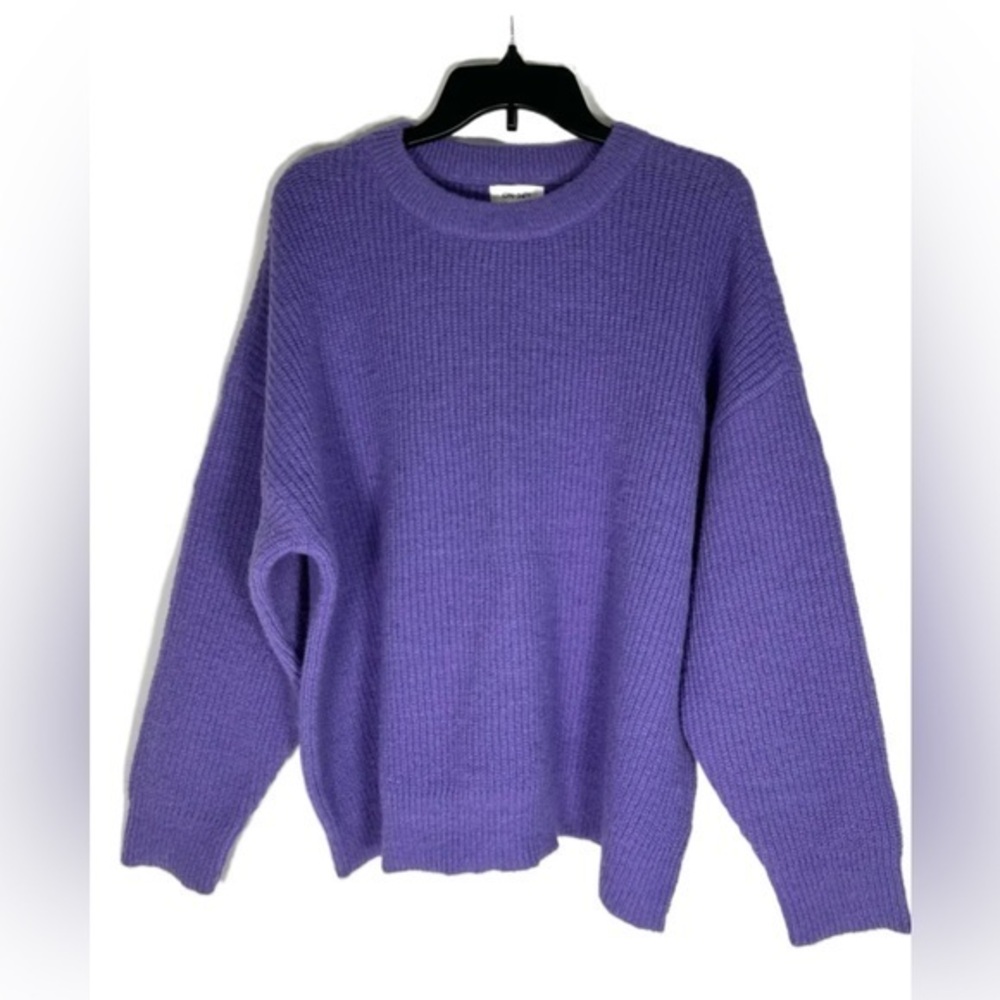 NEW ON 34TH Plus Size Purple Crewneck Sweater Size 2XL NWT